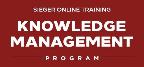 Online Knowledge Management Program
