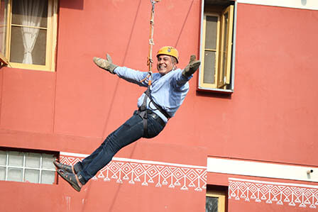 Zipline Adventure Activity in India