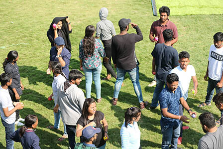 Magic Ball Team Synergy Exercise