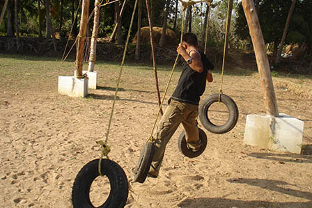 Tarzan Swing Team Building Activity