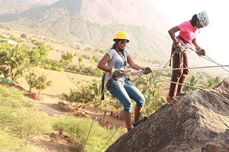 Rock Climbing Activity in India