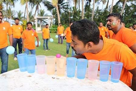 Minute to Win It Team Building Event